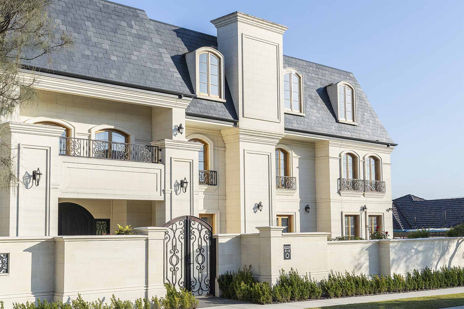Springvale Estate, Melbourne, built with Mount Gambier Limestone Blocks
