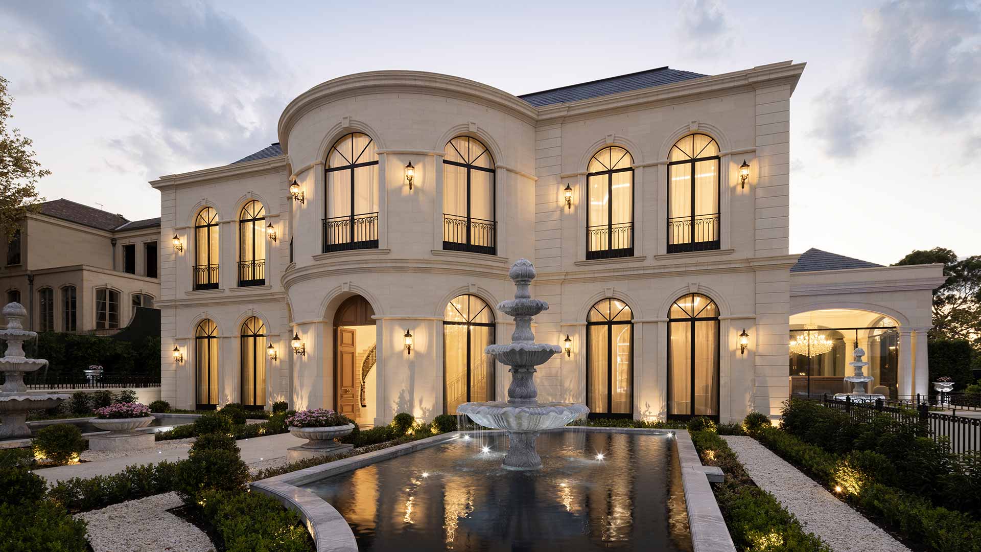 Colonnade House, Toorak Victoria, Mount Gambier Limestone