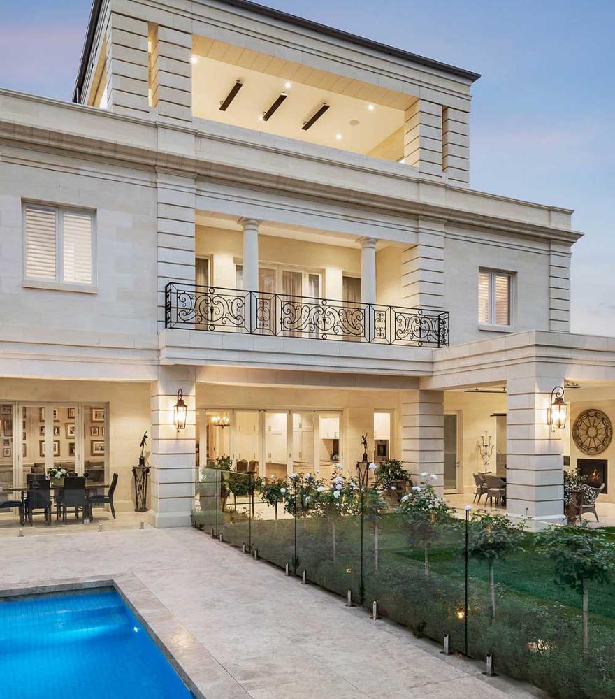 Douglas Street Toorak, Mount Gambier Limestone, Limestone Blockwork