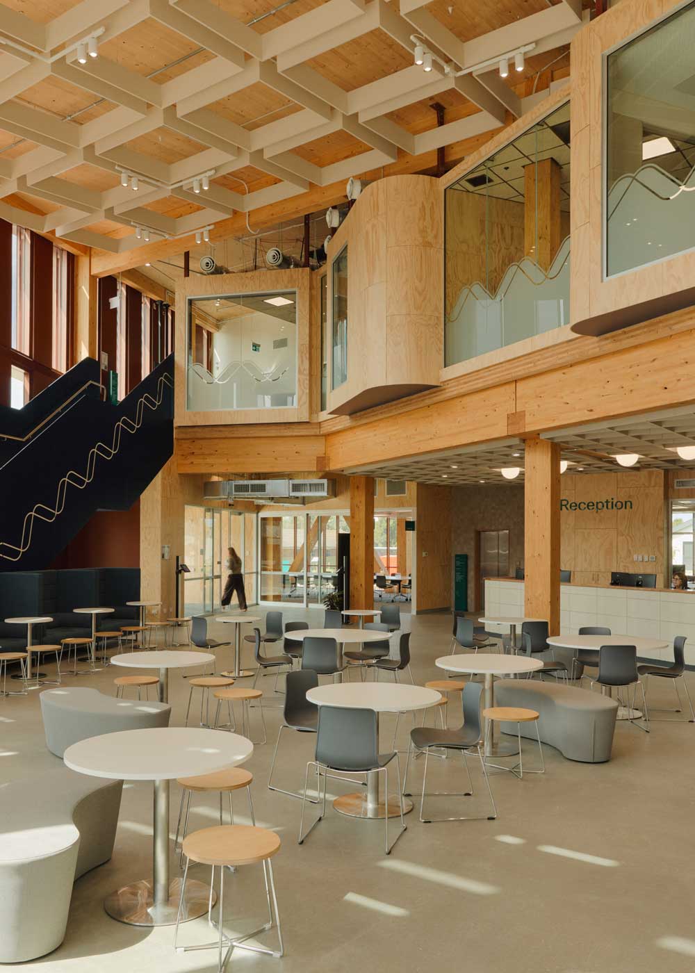 Limestone Coast Technical College, Mount Gambier, built with Mount Gambier Limestone