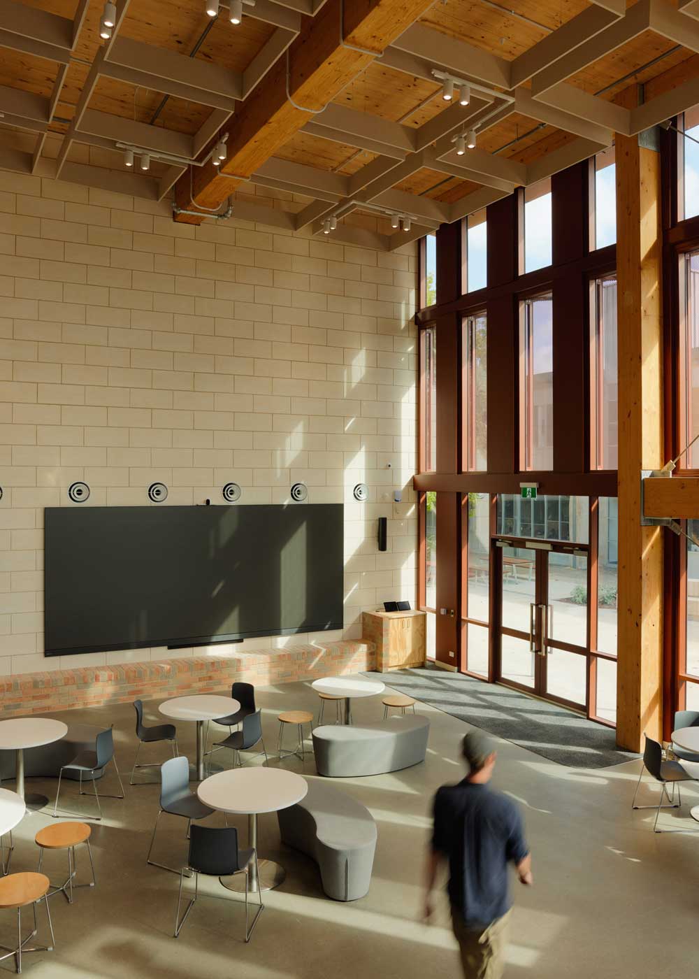 Limestone Coast Technical College, Mount Gambier, built with Mount Gambier Limestone