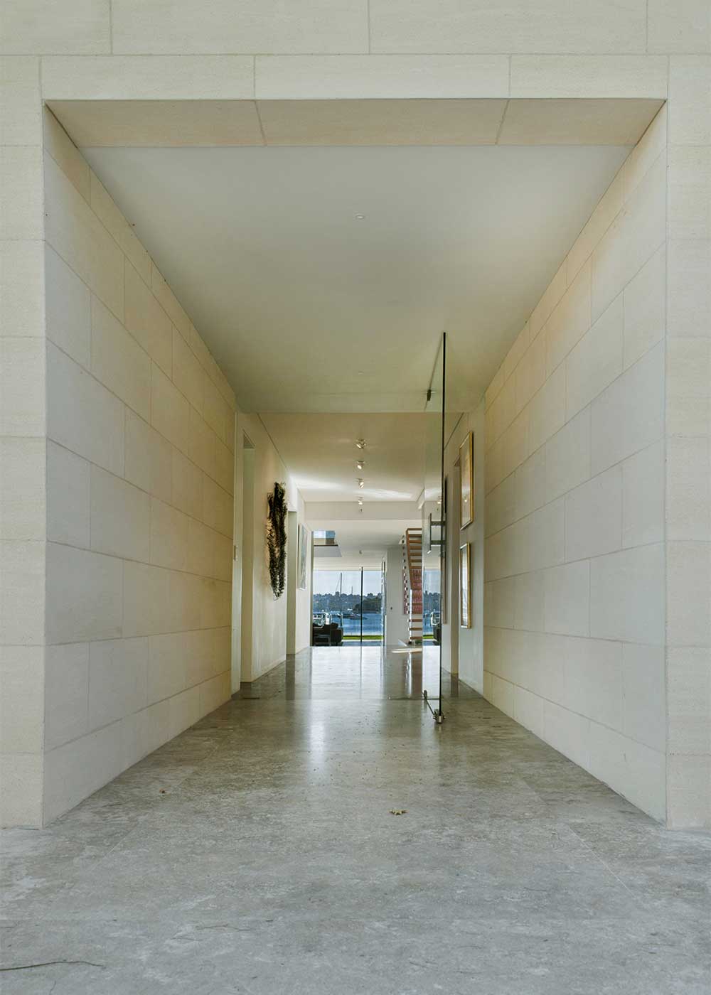 Bayside Sanctuary, Sydney, built with Mount Gambier Limestone blocks and cladding