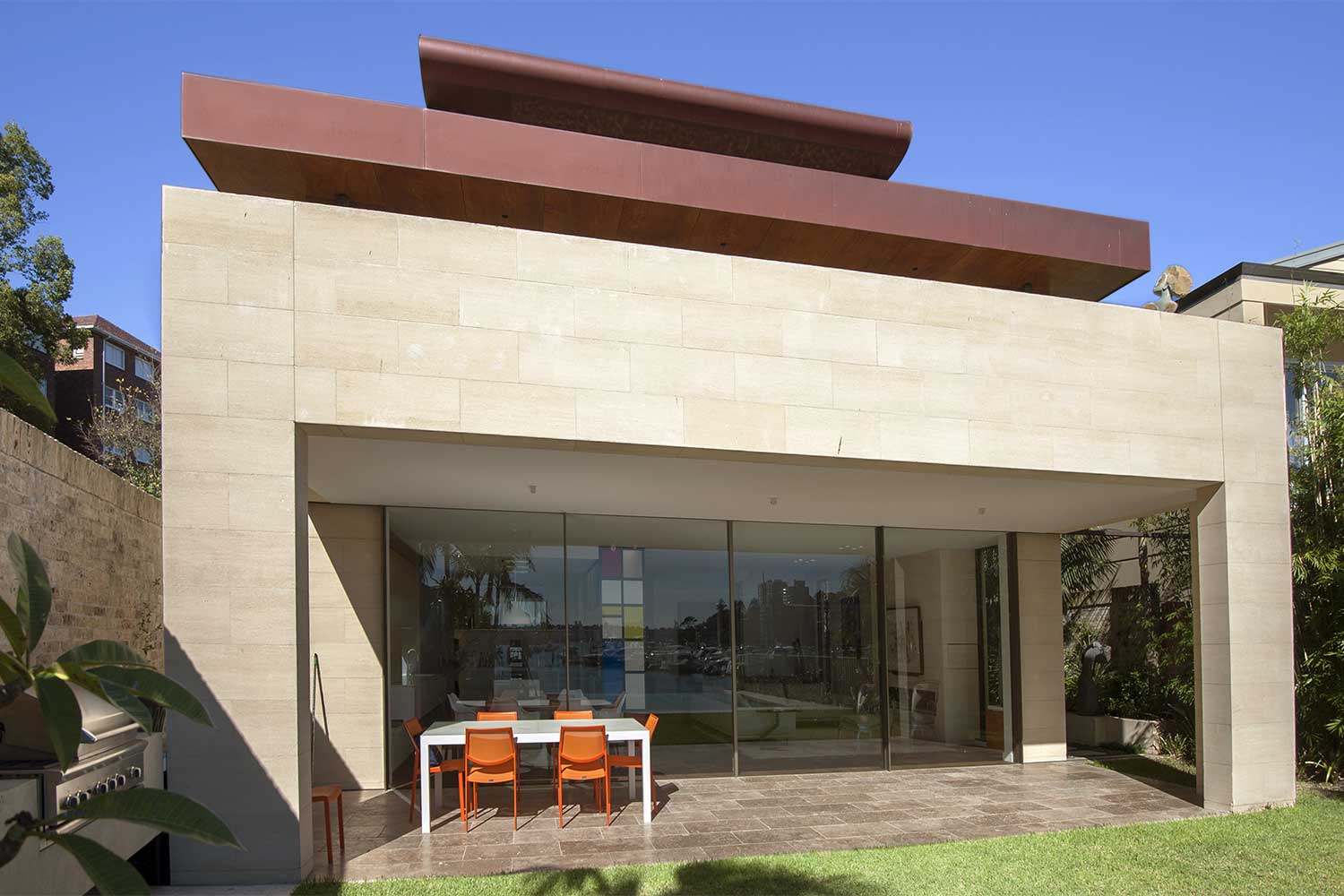 Bayside Sanctuary, Sydney, built with Mount Gambier Limestone blocks and cladding
