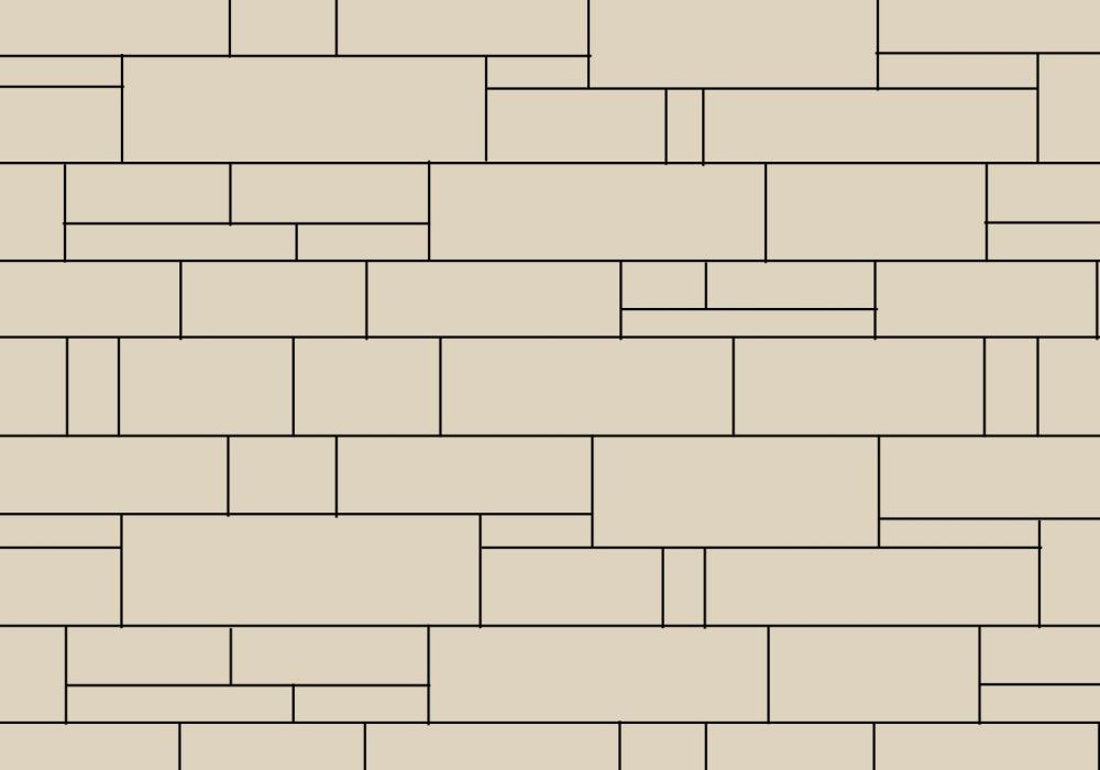 Limestone block laying style - Coursed Ashlar Bond