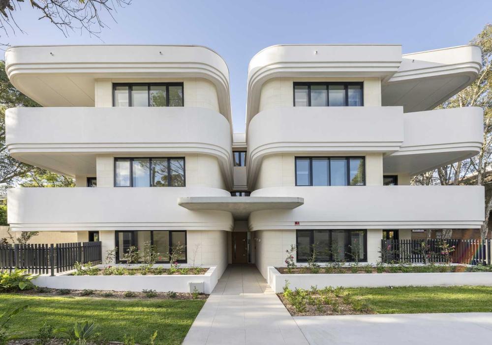 Sunfield Residences, Multi-residential homes built with Mount Gambier Limestone