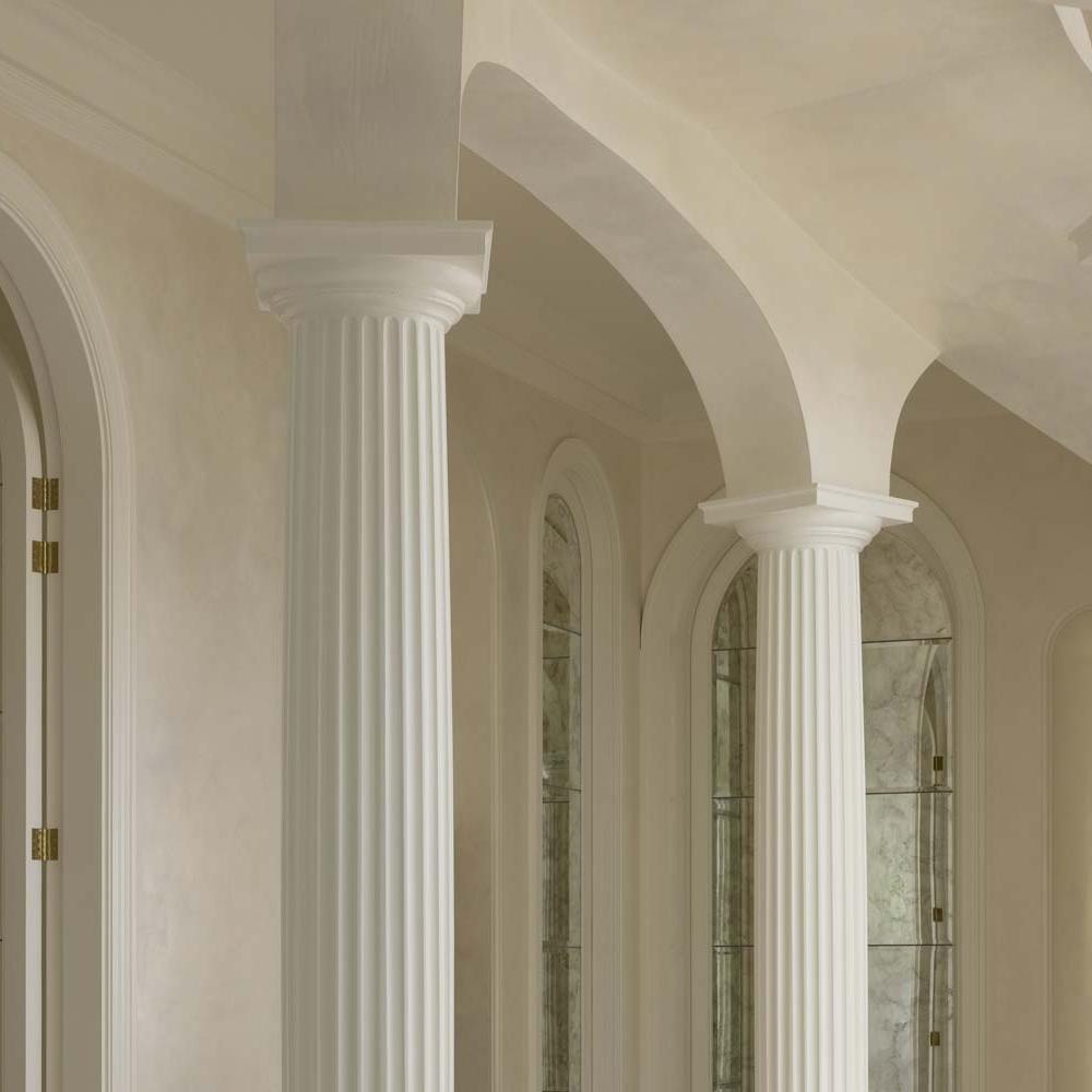 Colonnade House, Toorak Victoria, Mount Gambier Limestone interior features