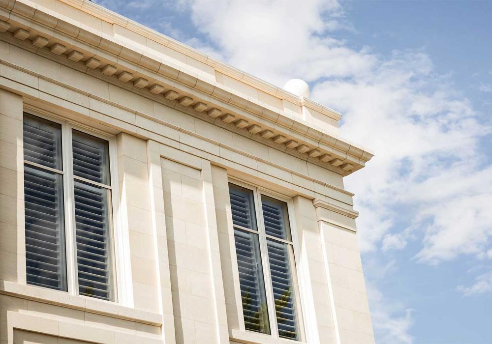 The Portico House, Toorak, Melbourne, built with Mount Gambier Limestone